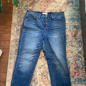 High rise Madewell jeans